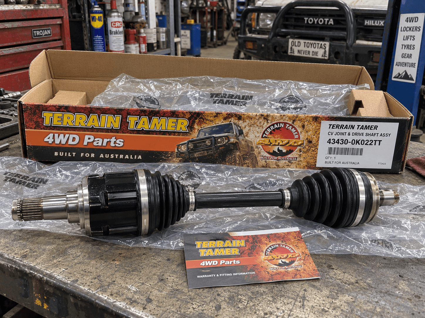 CV Joint & Drive Shaft Assembly