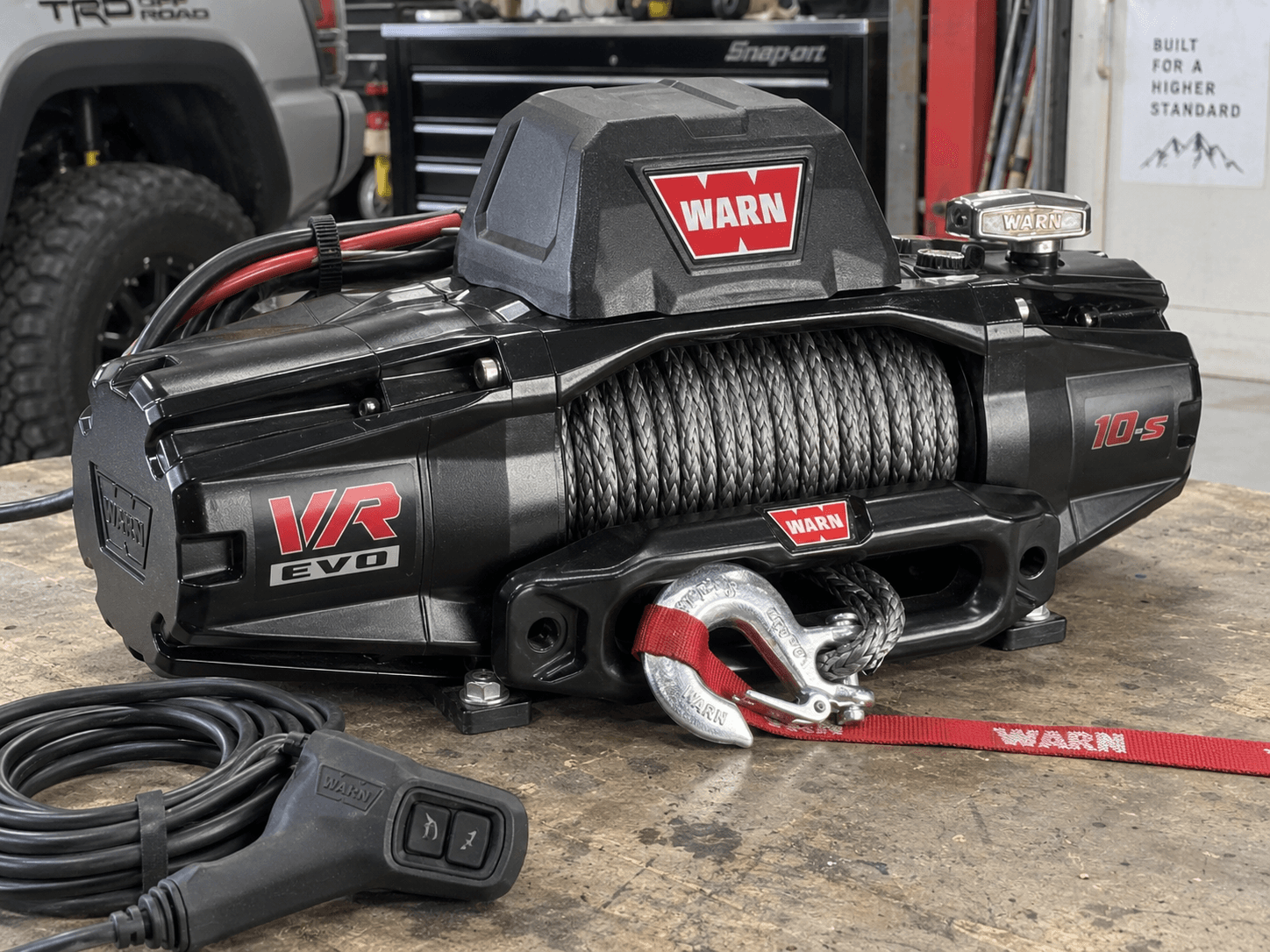 VR EVO 10-S Synthetic Rope Winch
