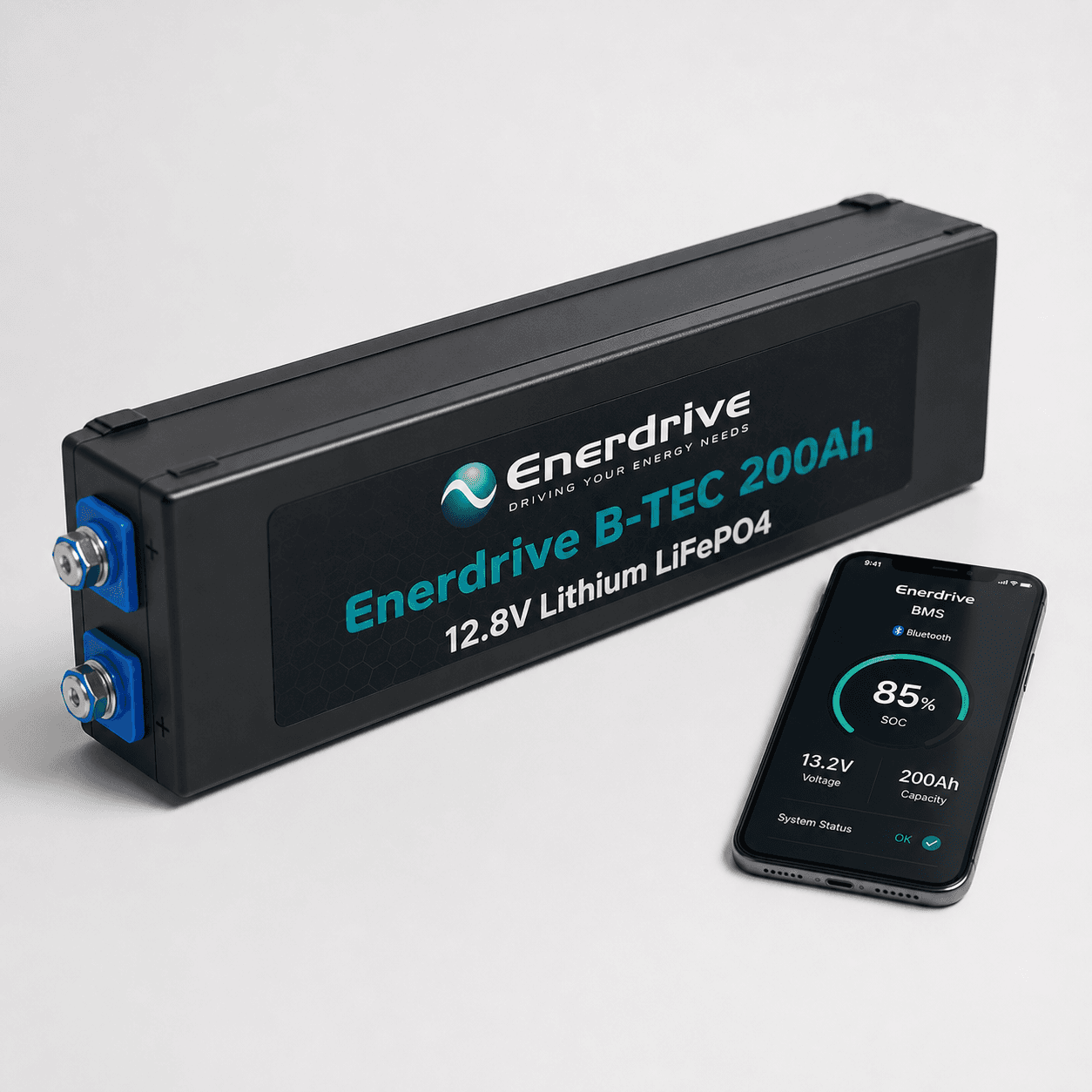 ePOWER B-TEC 200Ah Slimline Lithium Battery