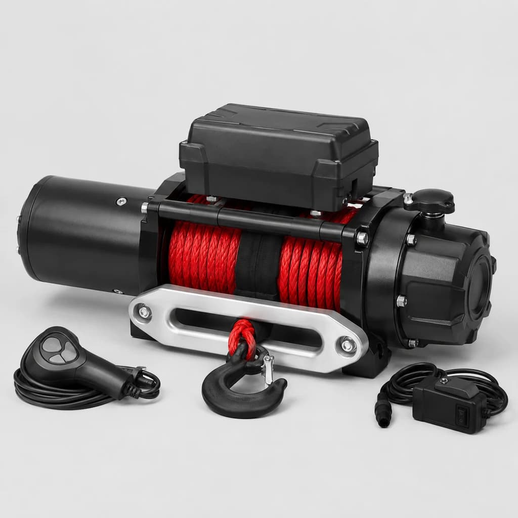 Frontier 9,500lb Synthetic Winch